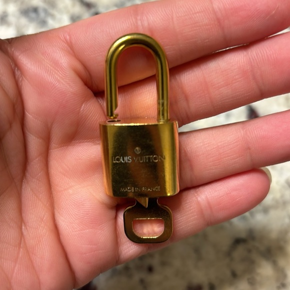 Authentic LV Padlock and Key - #304 - Picture 3 of 5